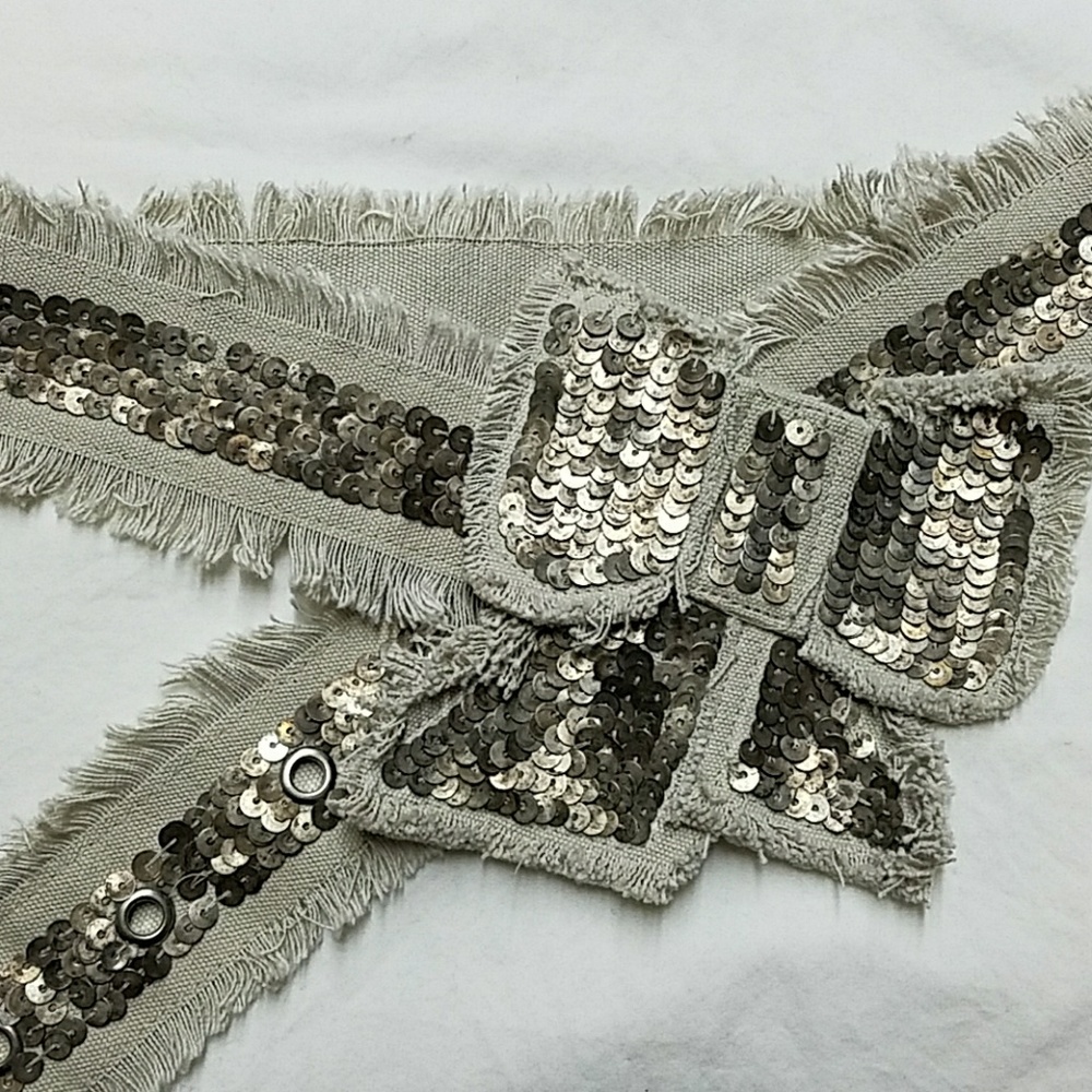 🌺3 for $12🌺 Metallic Sequin Belt